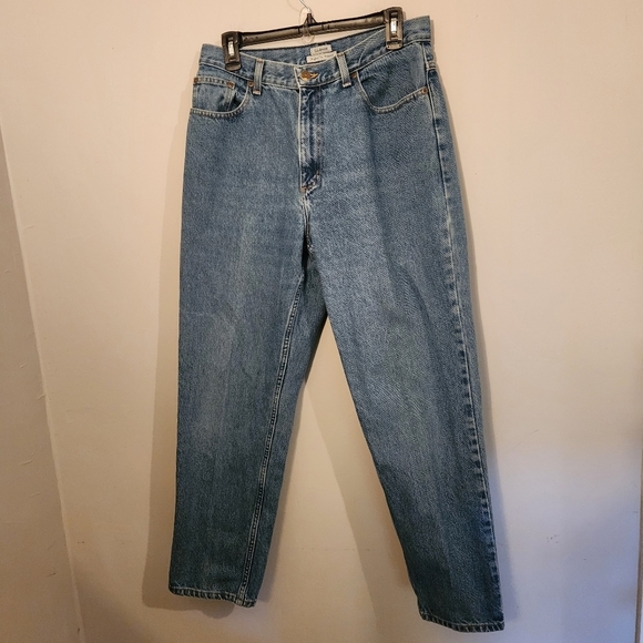 LL Bean Original Fit Relaxed Jeans Size 12 Regular – Vintage High Rise - Picture 8 of 8